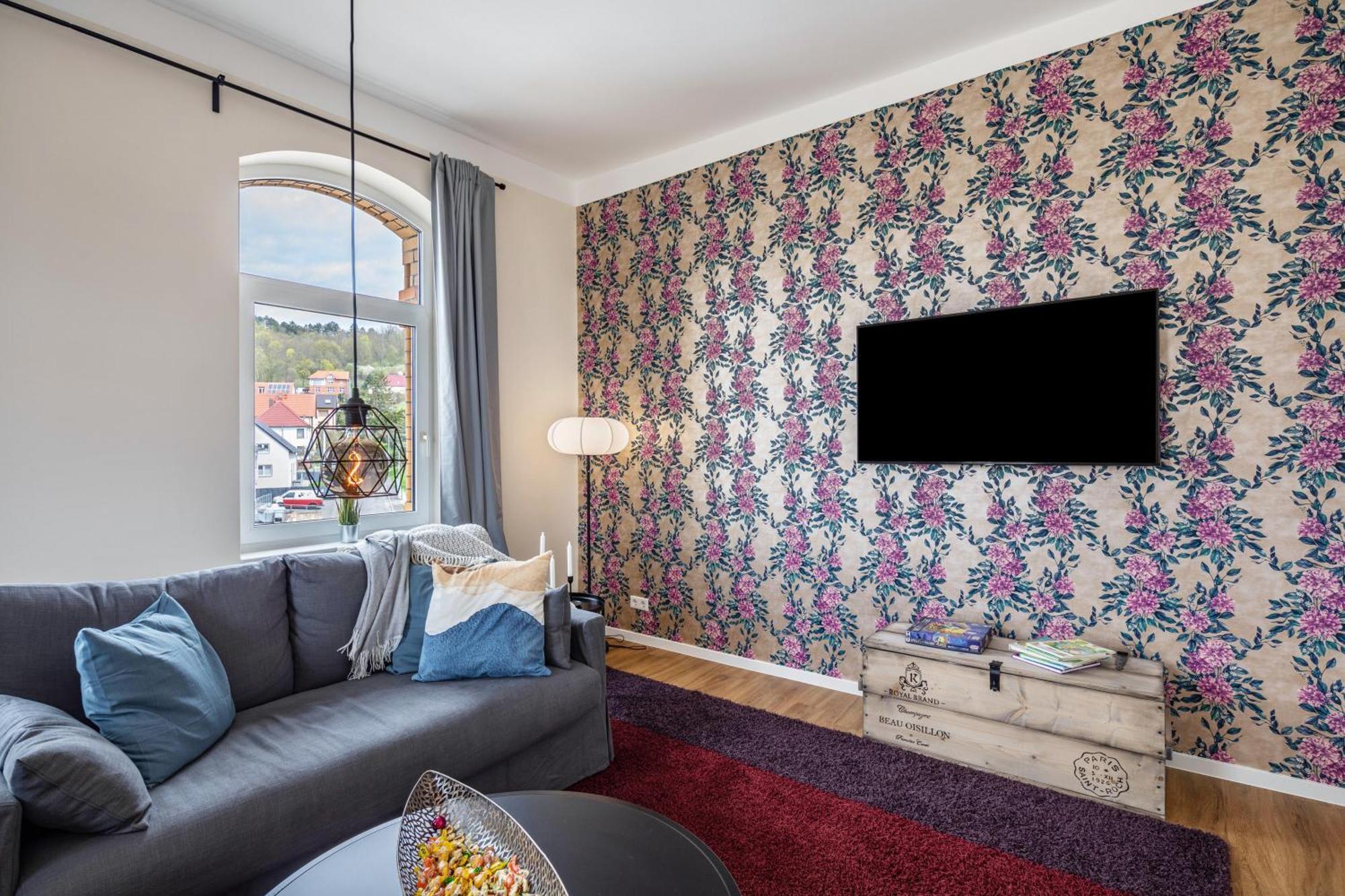 Residenz Unter Der Birke - Esche Apartment Eisenach Bagian luar foto
